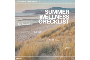 Your ultimate summer wellness checklist is here! --