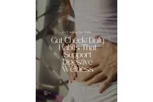 Daily habits that support digestive wellness